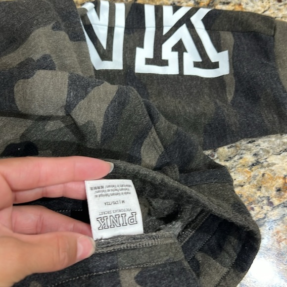 Pink Victoria secret camo joggers - Picture 4 of 13